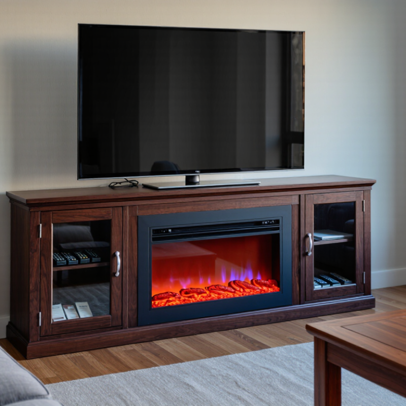China Best Electric Fireplace TV Console Suppliers