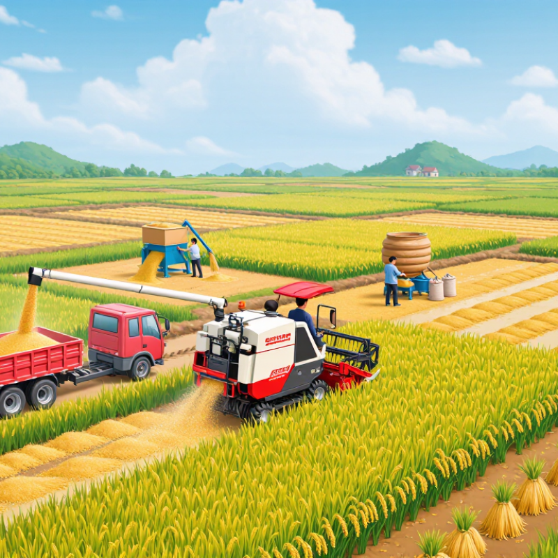 What Are the Top Types of Rice Harvesting Equipment?
