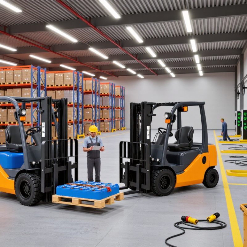 How to Choose a Forklift Battery in 2026?