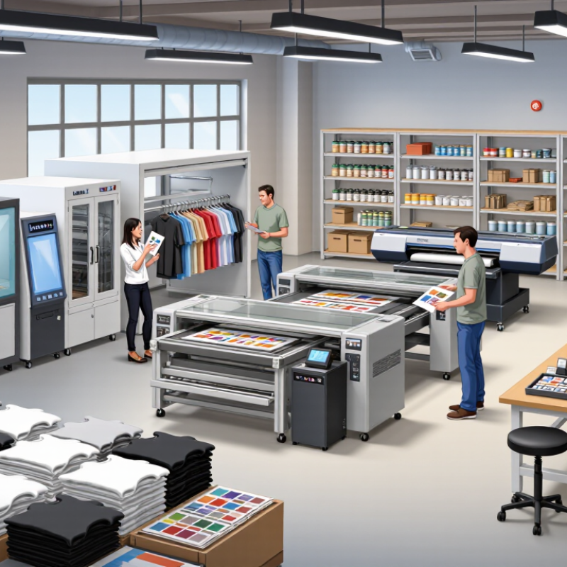 How to Choose the Right Equipment for Garment Printing