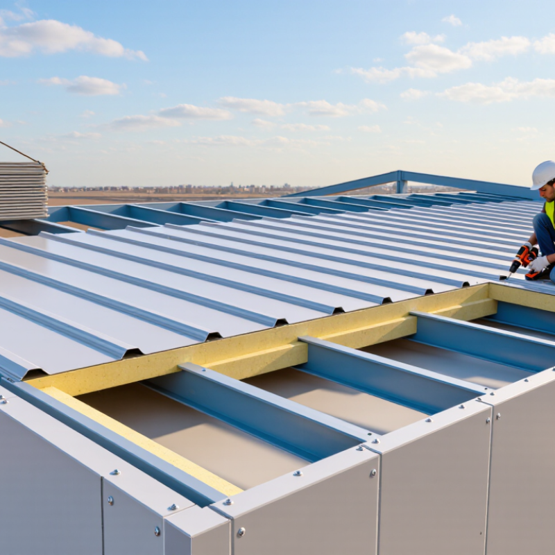 How to Install a Metal Sandwich Panel Roof?