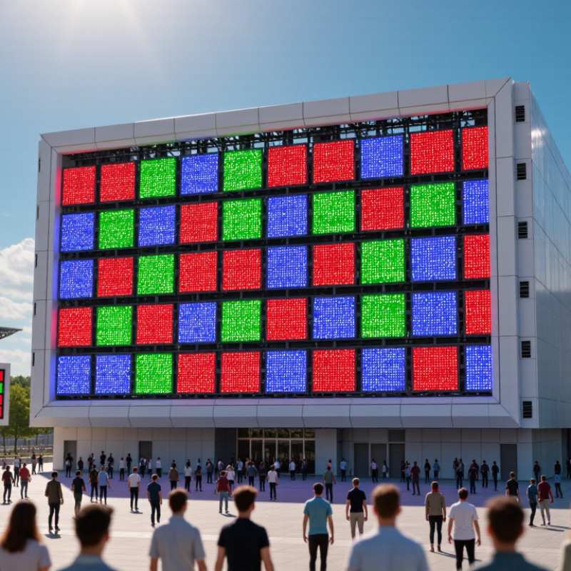 What Is an Outdoor DIP LED Display?