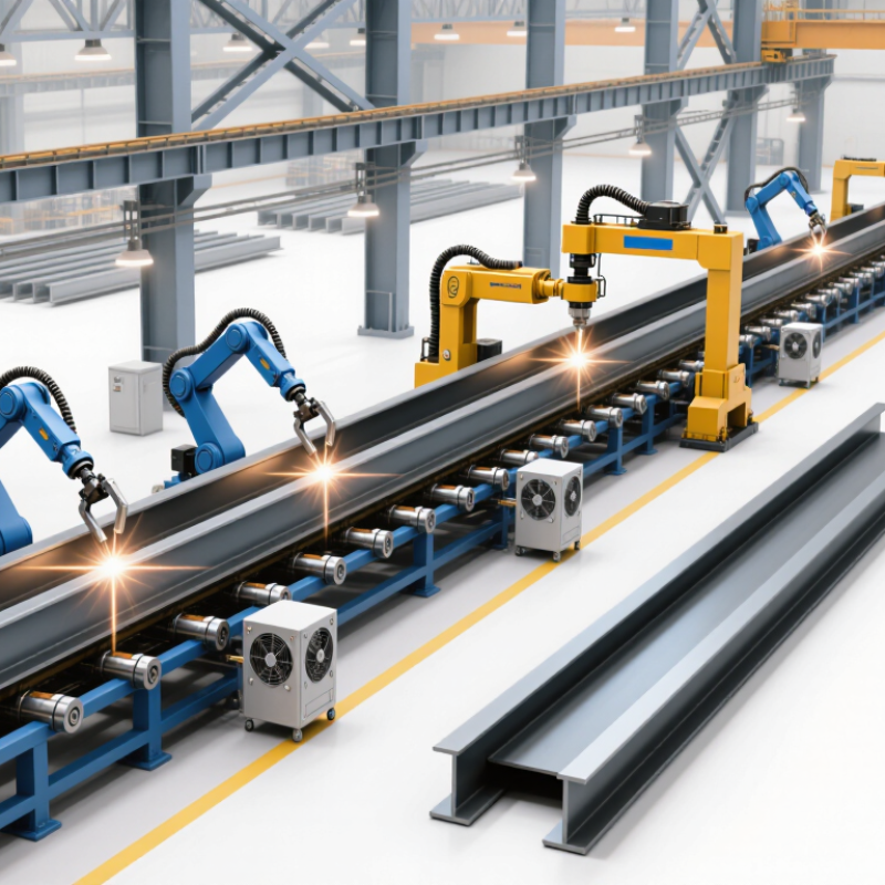 What Is a T Beam Welding Line and How Does It Work?