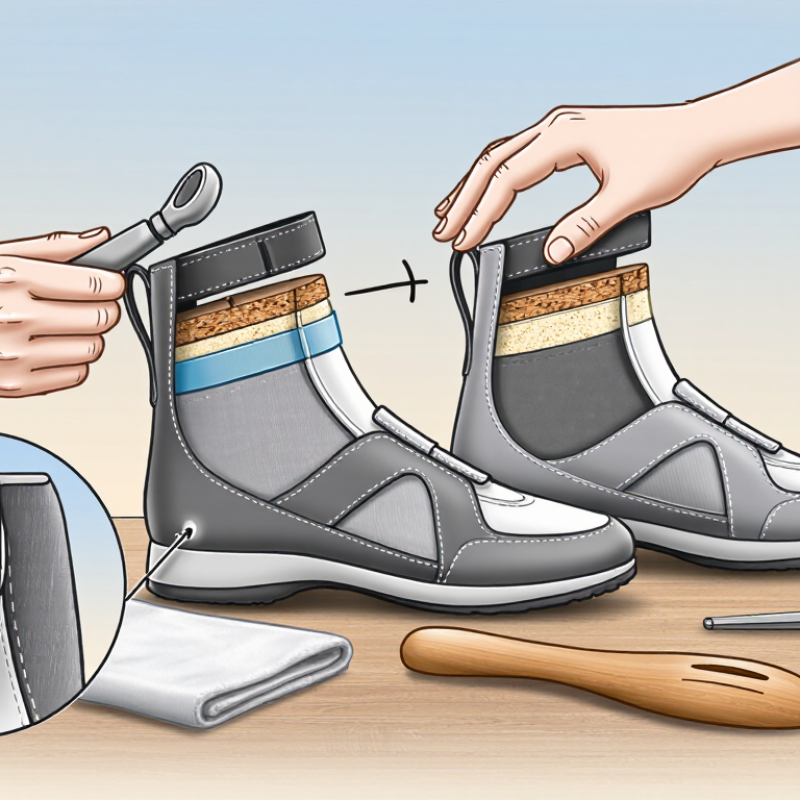 How to Soften Stiff Heel Counters on Board Shoes?