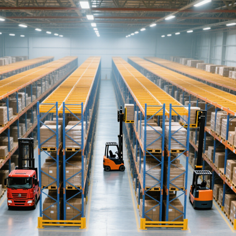 China Top Very Narrow Aisle Racking Types for Warehouses