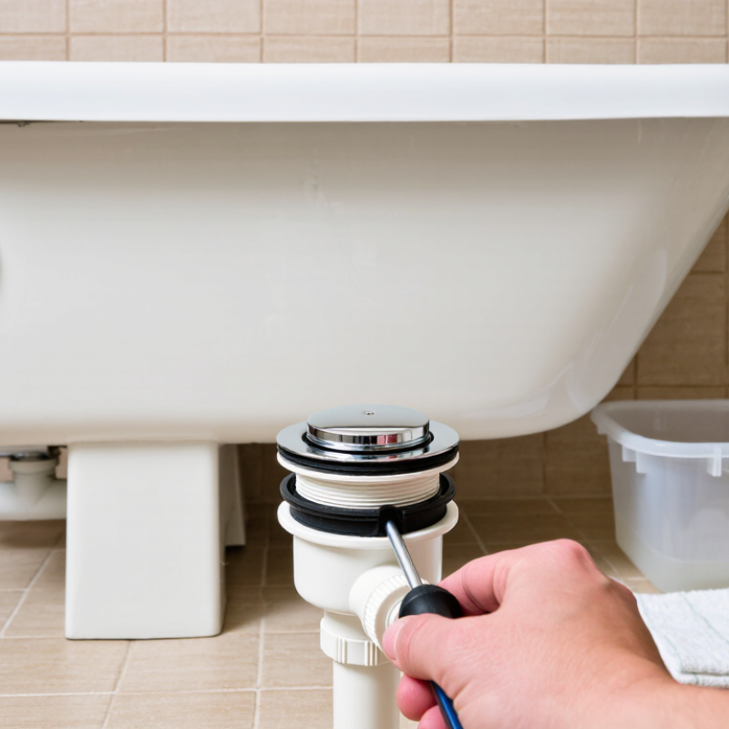 How to Install a Bath Waste Push Button?