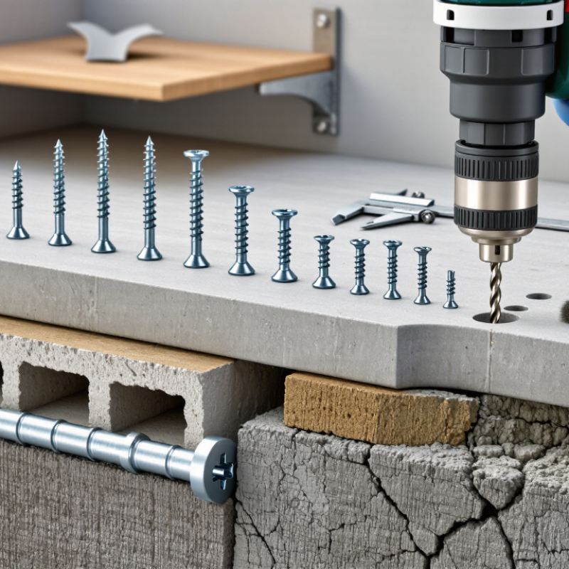 How to Choose the Right Concrete Screws for Your Project