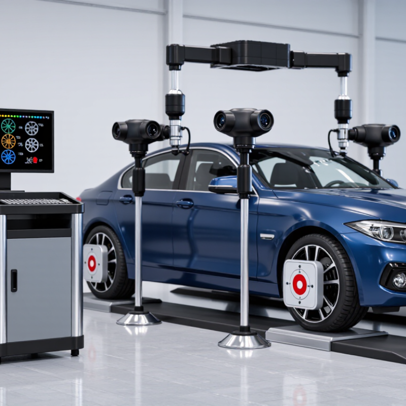 What Is a Front Wheel Alignment Machine?