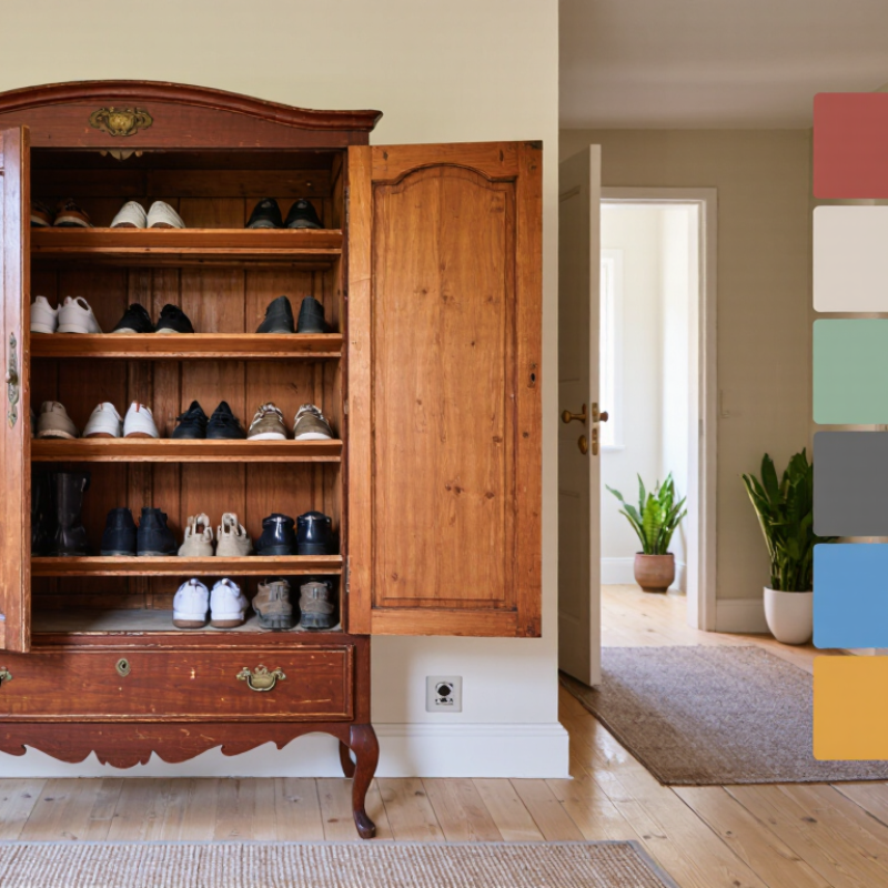 Why Choose a Vintage Shoe Cabinet for Your Home?