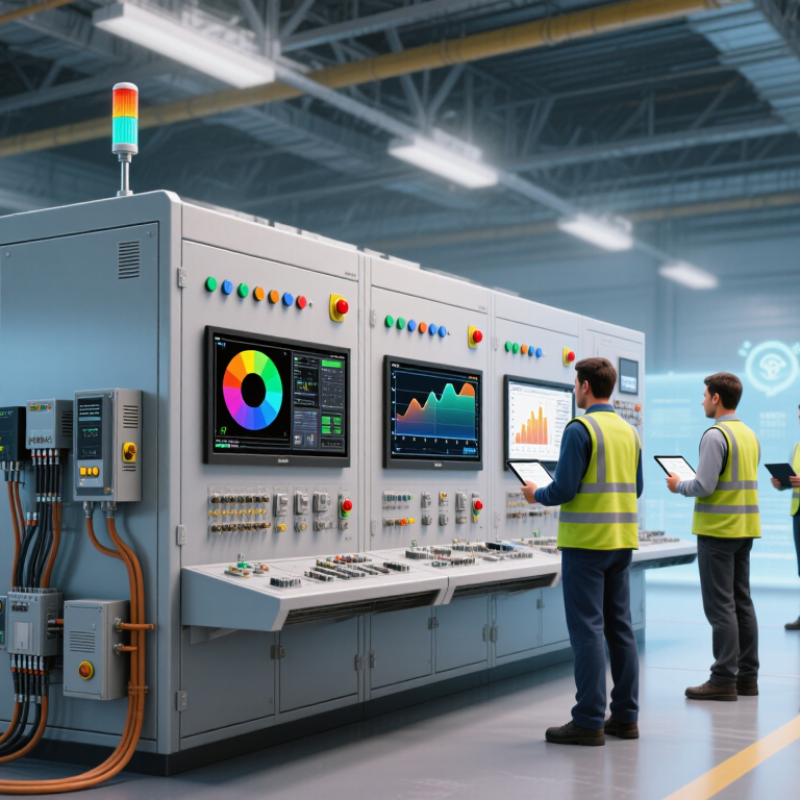 Como IoT e automação mudam painéis de controle em 2026?