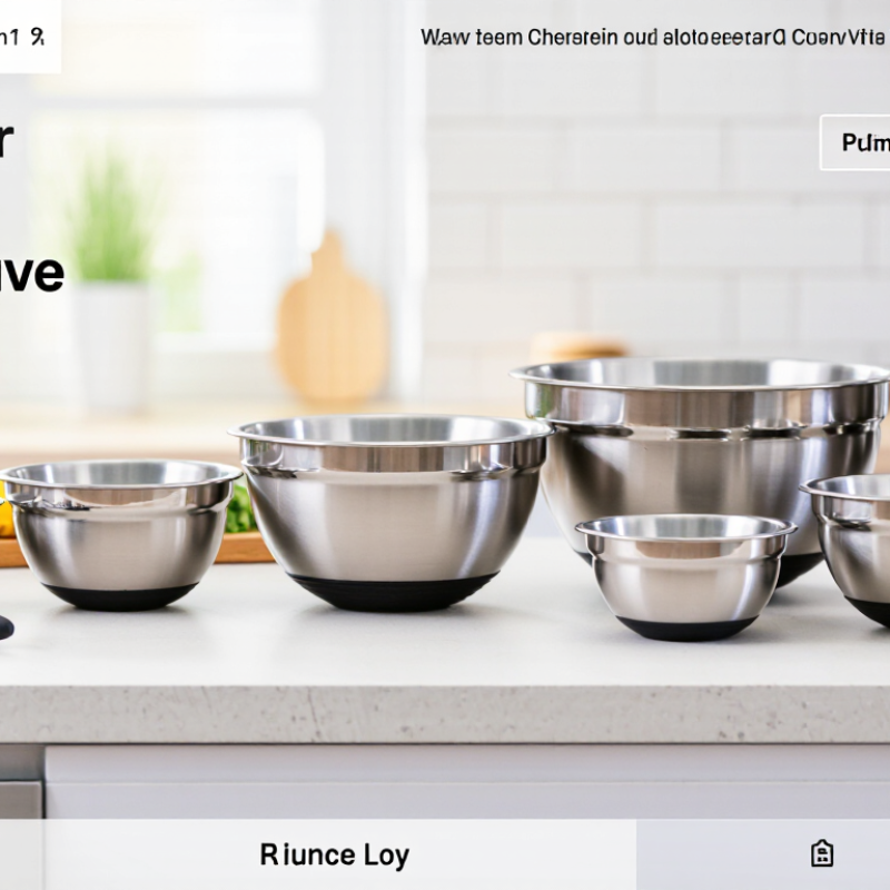 10 Best Stainless Steel Cooking Bowls for Every Kitchen