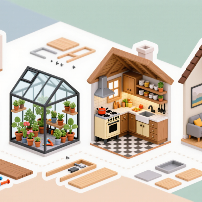 What Are the Top Types of 3D Dollhouse Kits?